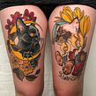 Cat Tattoos. Tattoo Design project by Jen Tonic - 04.29.2021