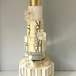Art Deco Themed Wedding Cake. Arts, and Crafts project by Nasima Alam - 05.04.2021