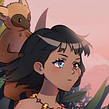 Princess Warpath. Un progetto di Character design, Illustrazione tradizionale e Illustrazione digitale di Carolina Cardona - 14.12.2020