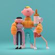 My project in Creative 3D Characters with 3ds Max course. 3D, Animation, Character Design, 3D Modeling, 3D Character Design, and 3D Design project by Laurie Rowan - 03.19.2021