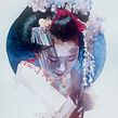 Geisha Ein Projekt aus dem Bereich Aquarellmalerei von Sarah Stokes - 24.05.2021