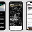 Nature: The world’s most important source of scientific information. Un proyecto de Br, ing e Identidad, Tipografía, Diseño Web y Diseño editorial de Mark Porter - 04.06.2021