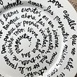 Lettering (o piezas con caligrafía). Un proyecto de Cerámica, Ilustración tradicional y Caligrafía de cayagutierrez · Claudia María Gutiérrez - 07.06.2021