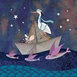 Cuento sin final . Ilustração tradicional, Colagem, Animação, e Design de personagens projeto de Estrellita Caracol - 16.06.2021