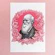 Charles Darwin . Traditional illustration, Ink Illustration, and Naturalistic Illustration project by Philip Harris - 09.27.2017