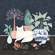 Bad Kitty. Un proyecto de Ilustración tradicional de Lisa Perrin - 17.06.2021