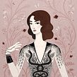 Vipera. Traditional illustration project by Lisa Perrin - 06.17.2021