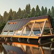 Prism Lake House . Architecture, Interior Architecture, and Traditional illustration project by Ehab Alhariri - 06.17.2021