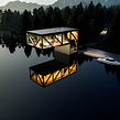 The L Lake House Ein Projekt aus dem Bereich 3D, Architektur, Innenarchitektur, Innendesign, 3-D-Modellierung und 3-D-Design von Ehab Alhariri - 18.06.2021