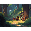 Fantasy inspired illustration. Un proyecto de Ilustración tradicional, Concept Art, Diseño de personajes, Pintura, Pintura digital e Ilustración digital de Michael Relth - 19.06.2021