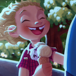 Childhood Week. Traditional illustration, Digital Illustration, Digital Drawing, and Character Design project by Isabella Agosti - 06.21.2020