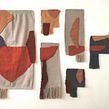 sobre tecer manhãs, 2020, lã e fio de algodão, 150x250cm. Un projet de Beaux Arts de Juliana Maia - 01.07.2021