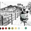 Double page spread for Airbnb magazine. Traditional illustration project by Alex Green - 07.02.2021