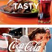 "Meals" - A campaign to promote Coca Cola with food. Design, Photograph, and Food Photograph project by Victoria Granof - 07.06.2021