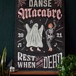 Danse Macabre. Un projet de Lettering manuel et Illustration traditionnelle de Paola Vecco - 09.07.2021