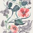 "Folk bunny". Traditional illustration, and Design project by Malin Gyllensvaan - 07.09.2021