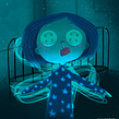 Fanart Coraline. Un progetto di Illustrazione tradizionale di Brenda Bossato - 14.07.2021