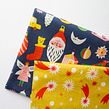 Figo Fabrics x The Printed Peanut. Ilustração tradicional, e Design gráfico projeto de Louise Lockhart - 01.11.2019