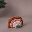Arcoíris 2D. Crochet, Fiber Arts, Character Design, Creativit, Arts, Crafts, and Fine Arts project by Virreinata - 07.16.2021