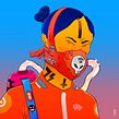 REDsistance NFT Edition - I. Un progetto di Illustrazione tradizionale, Motion graphics e Animazione di Gabriel Suchowolski · microbians - 17.07.2021
