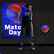 European Basketball Championship Trophy. Un proyecto de Ilustración tradicional, Diseño, Diseño gráfico, Br, ing e Identidad, Diseño de logotipos y Estampación de Esteban Ibarra - 04.04.2019