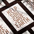 Help Soil Save Earth Ein Projekt aus dem Bereich Design, Kunstleitung, Br, ing und Identität, Grafikdesign und 3-D-Design von Nathan Smith - 17.07.2021
