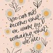 Mindfulness. Calligraph, Digital Lettering & Instagram project by Chiara Bacchini - 07.20.2021