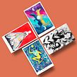 Tarot. Ilustração tradicional, Pintura, Criatividade, e Pintura Acrílica projeto de Adolfo Serra - 21.07.2020