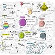 Constelaciones literarias de la SciFi. Traditional illustration, and Editorial Illustration project by Javirroyo - 09.18.2020