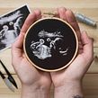 Ultrasound Embroidery . Un proyecto de Artesanía y Tejido de Yulia Sherbak - 23.07.2021