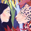 Regards, illustration pour un article. Traditional illustration project by Clara Debray - 07.26.2021