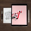 Digital Lettering. Un proyecto de Lettering digital, Lettering y Tipografía de Tarwane - 27.07.2021
