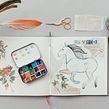 My project in Animal Illustration: Capturing Wildlife in a Sketchbook course. Un projet de Illustration traditionnelle, Collage, Carnet de croquis et Illustration naturaliste de Jenny Rae - 31.07.2021