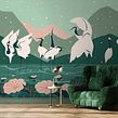 MAISON BONAMI _ Kyuuai Dansu. Un progetto di Interior design e Illustrazione tradizionale di Roxane Campoy - 02.08.2021