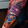 Eva 01. Tattoo Design, and Traditional illustration project by Molina Tattoo - 08.08.2021