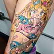 Sailor Moon. Tattoo Design, and Traditional illustration project by Molina Tattoo - 08.08.2021