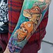 Ashitaka. Un proyecto de Diseño de tatuajes e Ilustración tradicional de Molina Tattoo - 08.08.2021