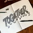 Sketchbook review Ein Projekt aus dem Bereich T, pografie, Kalligrafie, Lettering, Zeichnung und Traditionelle Illustration von Stephane Lopes - 09.08.2021