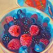 #Foodpaintchallenge & social media. Traditional illustration, and Fine Arts project by Alai Ganuza - 08.09.2021