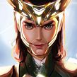 Fan art of Loki . Traditional illustration, and Character Design project by Eunice Adeyi - 07.18.2021