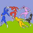 La Dance des Rangers. Ilustração tradicional, Direção de arte, Design de cartaz, e Design de personagens projeto de Manuel Bueno Botello - 04.08.2021