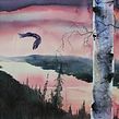 Atmospheric watercolor. Projekt z dziedziny  Sztuki piękne i Malowanie akwarelą użytkownika Christian Koivumaa - 16.08.2021