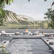Experimental interiors and exteriors by the sea. Un proyecto de 3D, Arquitectura, Diseño, Diseño y creación de muebles					 de Camille Boldt - 17.08.2021