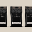 Cremelo Coffee. Design, Packaging, Logo Design, Graphic Design, T, and pograph project by Kevin Craft - 08.17.2021