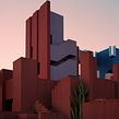 La Muralla Roja . Film Photograph, and Architectural Photograph project by Fabien Dendiével - 08.19.2021