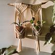 Blumenampeln und Pflanzenhänger . Un projet de Macramé de Lara Pertschy - 30.08.2021