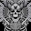 Break Point FC "Jaguar Warrior" rash guard. Traditional illustration, Graphic Design, Vector Illustration, Digital Illustration, and Digital Drawing project by Matt Curtis - 09.03.2021