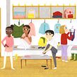Welcome to Ballet School. Projekt z dziedziny Trad, c, jna ilustracja, Ilustracje dla dzieci, Ilustracja w, dawnicza i Malowanie gwaszami użytkownika Julia Bereciartu - 07.09.2021
