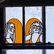 Stained glass portraits, December 2019. Fine Arts project by Molly Jackson - 09.07.2021