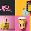 Hello Cupper - Brand identity. Un proyecto de Diseño de Mijal Zagier - 09.09.2021